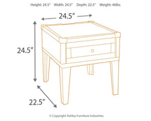 Load image into Gallery viewer, Todoe - Rectangular End Table
