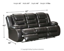 Load image into Gallery viewer, Vacherie - Reclining Sofa
