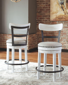 Valebeck - Uph Swivel Barstool (1/cn)