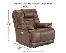 Load image into Gallery viewer, Wurstrow - Pwr Recliner/adj Headrest
