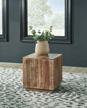 Load image into Gallery viewer, Randale Distressed Brown Accent Table
