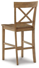 Load image into Gallery viewer, Shully Natural Counter Height Bar Stool
