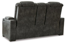 Load image into Gallery viewer, Soundcheck Storm Power Reclining Loveseat with Console
