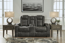 Load image into Gallery viewer, Soundcheck Storm Power Reclining Loveseat with Console
