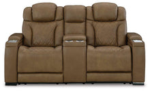Load image into Gallery viewer, Strikefirst Nutmeg Power Reclining Loveseat
