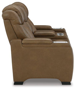 Strikefirst Nutmeg Power Reclining Loveseat