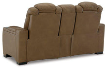 Load image into Gallery viewer, Strikefirst Nutmeg Power Reclining Loveseat
