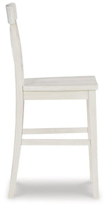 Stuven White Counter Height Bar Stool