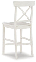 Load image into Gallery viewer, Stuven White Counter Height Bar Stool
