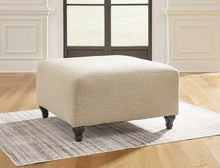 Load image into Gallery viewer, Valerani Sandstone Oversized Accent Ottoman
