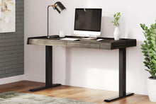 Load image into Gallery viewer, Zendex Dark Brown 55&quot; Adjustable Height Desk
