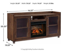 Load image into Gallery viewer, Starmore 70&quot; TV Stand with Electric Fireplace
