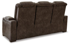 Soundcheck Earth Power Reclining Sofa