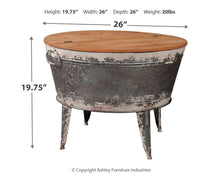 Load image into Gallery viewer, Shellmond - Accent Cocktail Table
