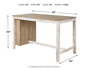 Skempton - Rect Counter Table W/storage