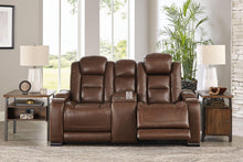 Load image into Gallery viewer, The Man-den - Pwr Rec Loveseat/con/adj Hdrst
