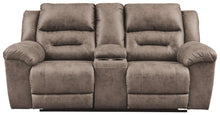 Load image into Gallery viewer, Stoneland - Dbl Rec Loveseat W/console
