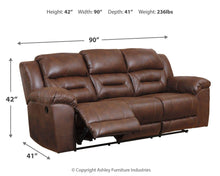 Load image into Gallery viewer, Stoneland - Reclining Sofa
