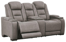 Load image into Gallery viewer, The Man-den - Pwr Rec Loveseat/con/adj Hdrst
