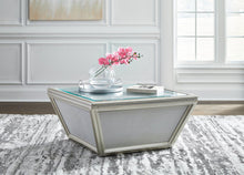 Load image into Gallery viewer, Traleena Silver Finish Coffee Table
