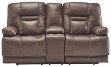 Load image into Gallery viewer, Wurstrow - Pwr Rec Loveseat/con/adj Hdrst
