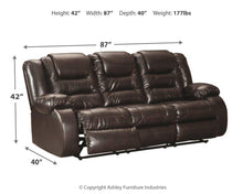 Load image into Gallery viewer, Vacherie - Reclining Sofa
