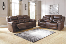 Load image into Gallery viewer, Stoneland - Dbl Rec Loveseat W/console
