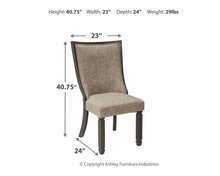 Load image into Gallery viewer, Tyler - Dining Uph Side Chair (2/cn)
