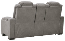 Load image into Gallery viewer, The Man-den - Pwr Rec Loveseat/con/adj Hdrst
