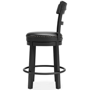 Valebeck - Uph Swivel Barstool (1/cn)