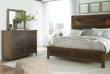 Load image into Gallery viewer, Wyattfield - Panel Bed With 2 Storage Drawers
