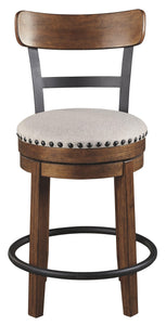 Valebeck - Uph Swivel Barstool (1/cn)