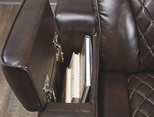 Warnerton - Pwr Rec Sofa With Adj Headrest