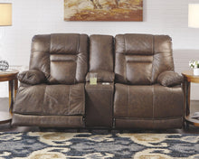 Load image into Gallery viewer, Wurstrow - Pwr Rec Loveseat/con/adj Hdrst
