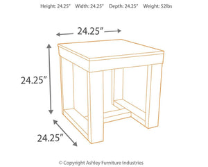 Watson - Square End Table