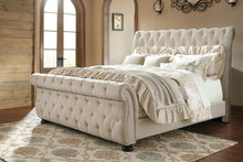 Load image into Gallery viewer, Willenburg - Upholstered Bed
