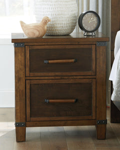 Wyattfield - Two Drawer Night Stand