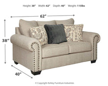 Load image into Gallery viewer, Zarina - Loveseat
