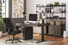 Load image into Gallery viewer, Zendex Dark Brown 55&quot; Adjustable Height Desk
