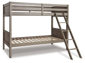 Lettner Twin/Twin Bunk Bed with Ladder