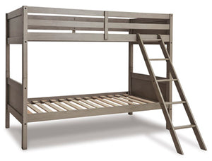 Lettner Twin/Twin Bunk Bed with Ladder