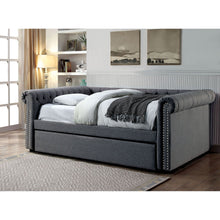 Load image into Gallery viewer, LEANNA Gray Full Daybed w/ Trundle, Gray
