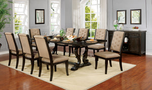 Patience Dark Walnut 7 Pc. Dining Table Set