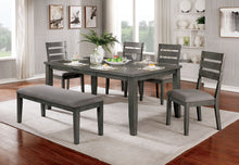Load image into Gallery viewer, VIANA 6 Pc. Dining Table Set w/ Bench
