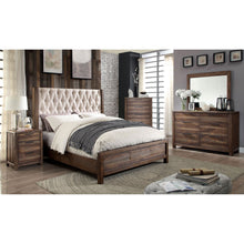 Load image into Gallery viewer, Hutchinson Rustic Natural Tone/Beige 5 Pc. Queen Bedroom Set w/ 2NS
