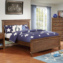Load image into Gallery viewer, Colin Dark Oak Twin Bed
