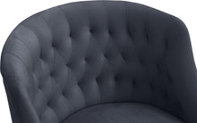 Load image into Gallery viewer, Arden Grey Velvet Office Chair
