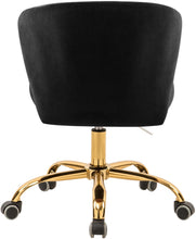 Load image into Gallery viewer, Finley Black Velvet Office Chair
