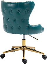 Load image into Gallery viewer, Hendrix Blue Faux Leather Office Chair
