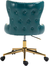 Load image into Gallery viewer, Hendrix Blue Faux Leather Office Chair
